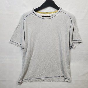 Robert Graham Classic Fit T-Shirt Mens 3XL Gray Striped Crew Neck XXXL